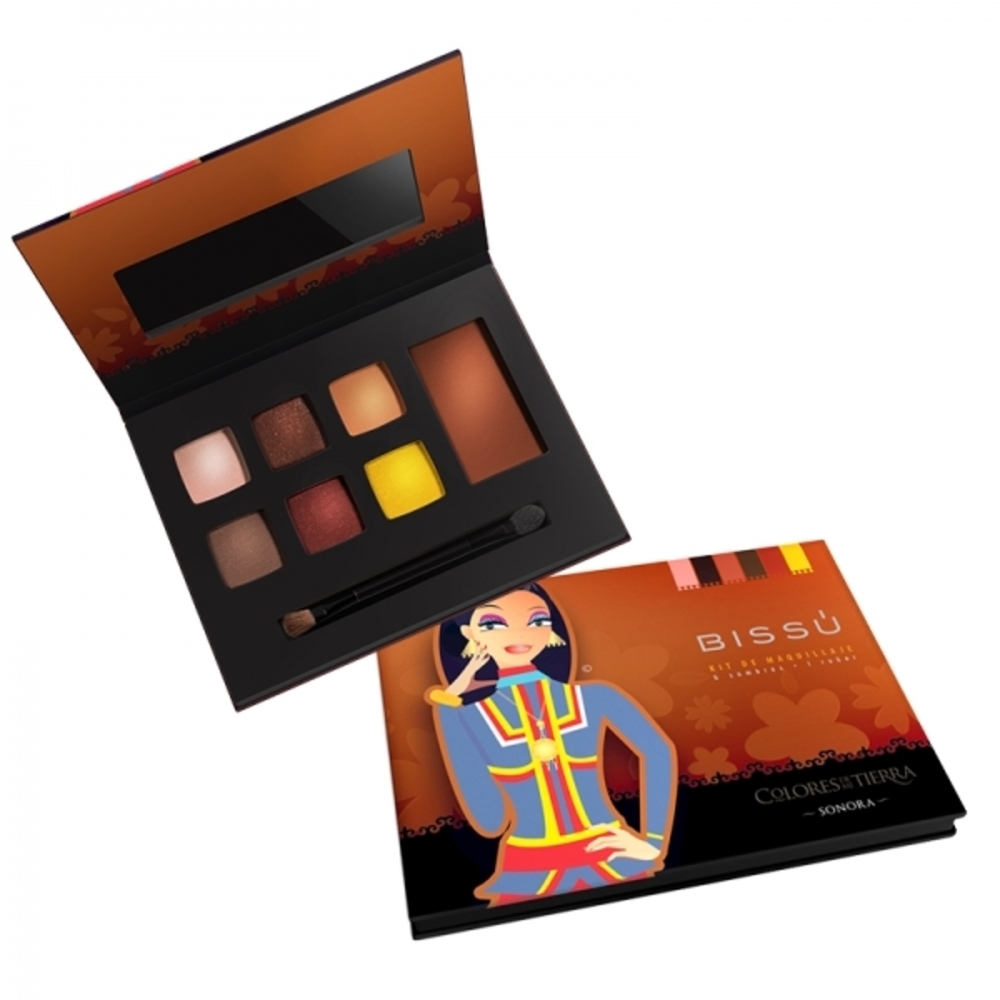 Bissu Makeup  Palette - Vibrant Shades